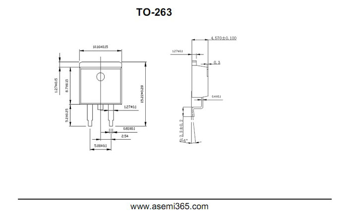 ASEMI肖特基二極管MBR4060FCT