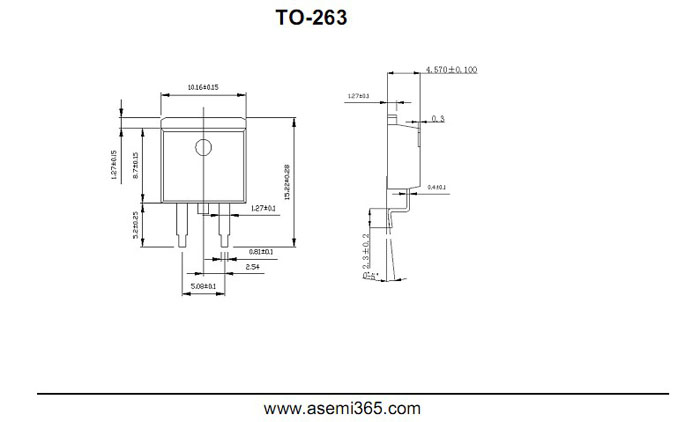 ASEMI肖特基二極管MBR10150FCT