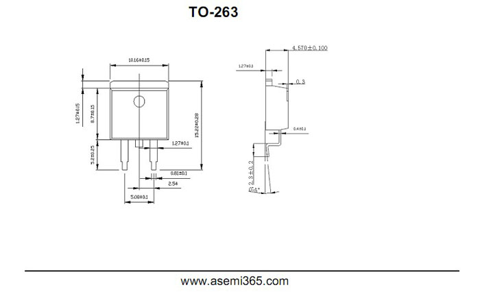 ASEMI肖特基二極管MBR30150FCT