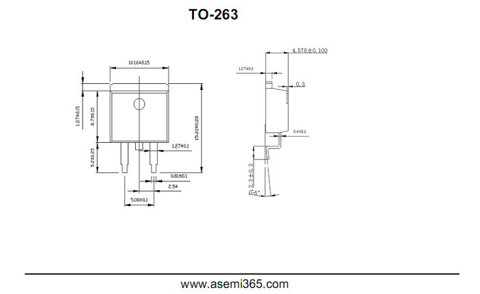 ASEMI肖特基二極管MBR40100FCT