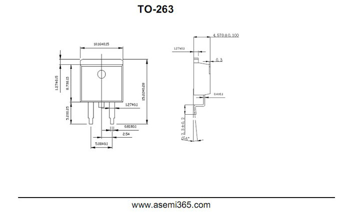 ASEMI肖特基二極管MBR30100FCT