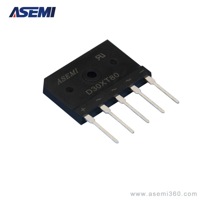 ASEMI三相整流橋堆D30XT80