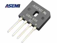 ASEMI整流橋GBU608