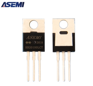 肖特基二極管MBR20100CT，ASEMI品牌
